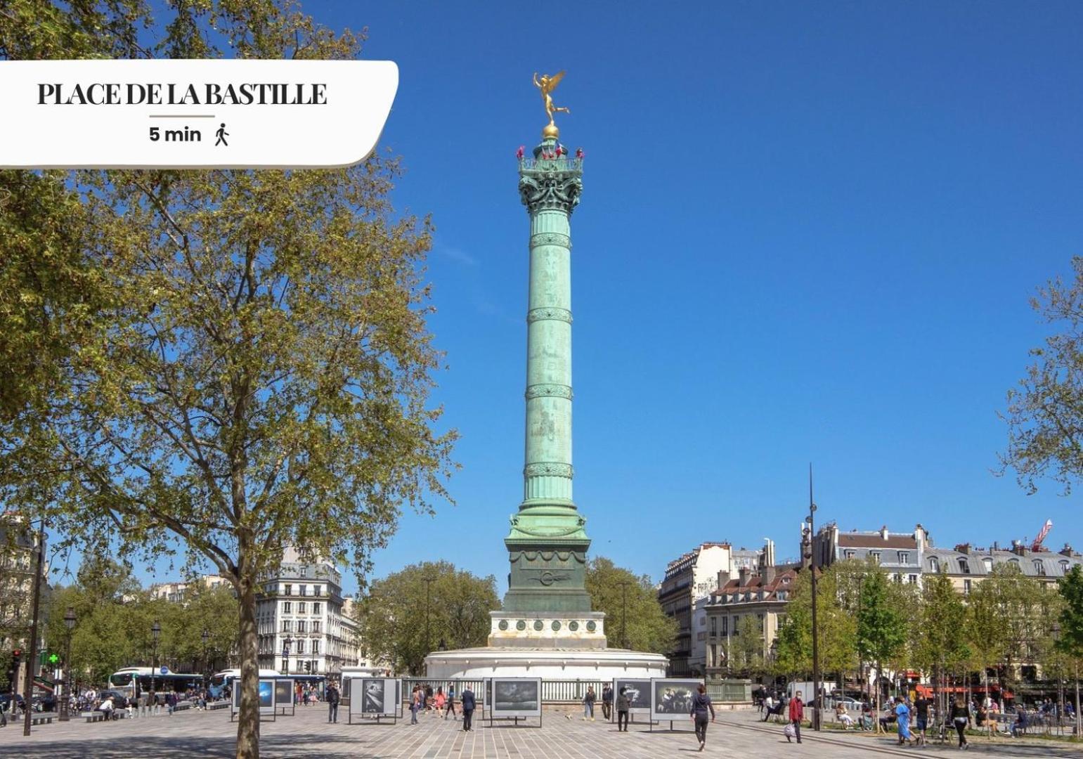 Bluestay 114 : Superbe Appartement A Bastille باريس المظهر الخارجي الصورة